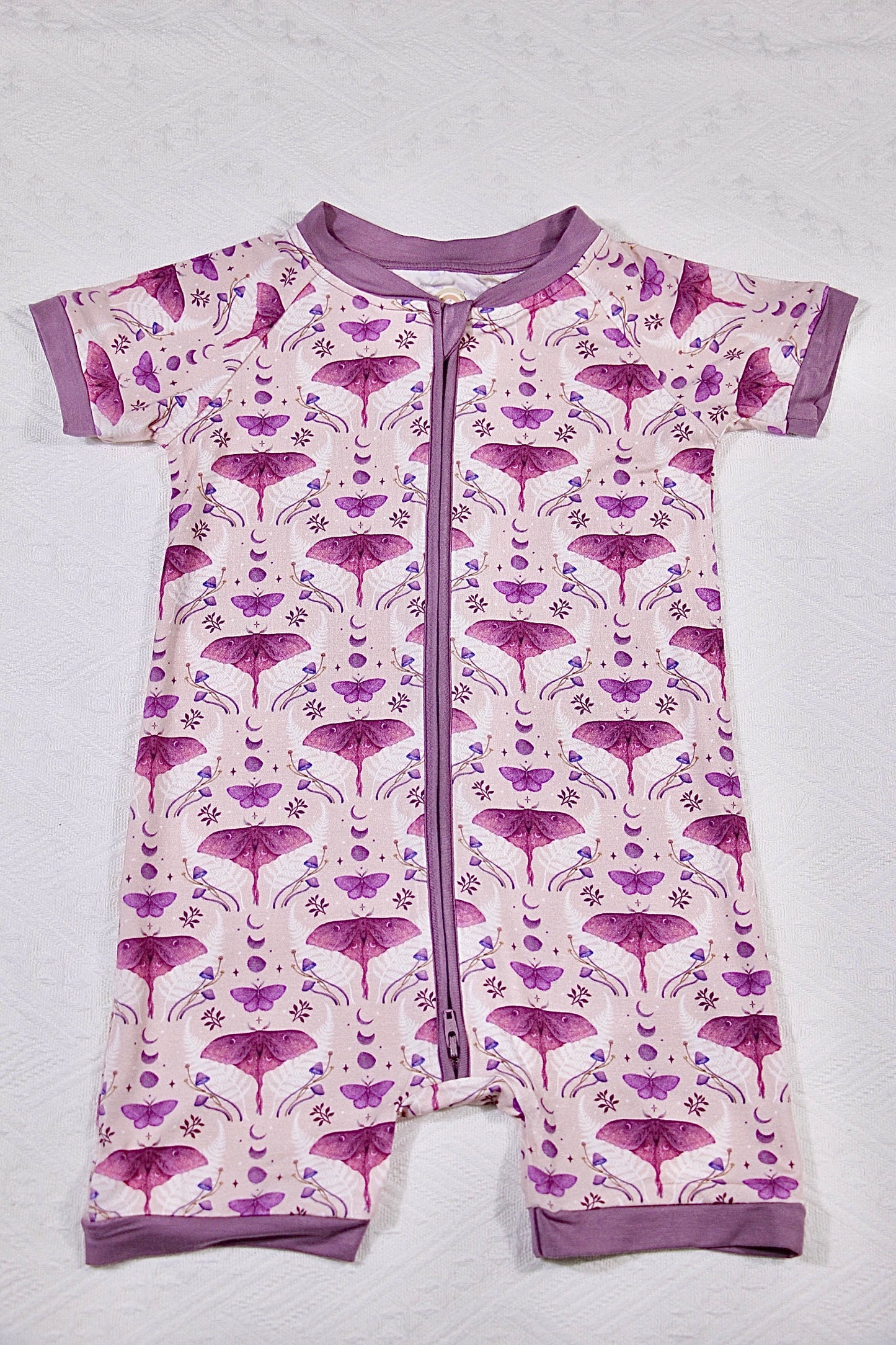 Luna Mauves Shortie Romper