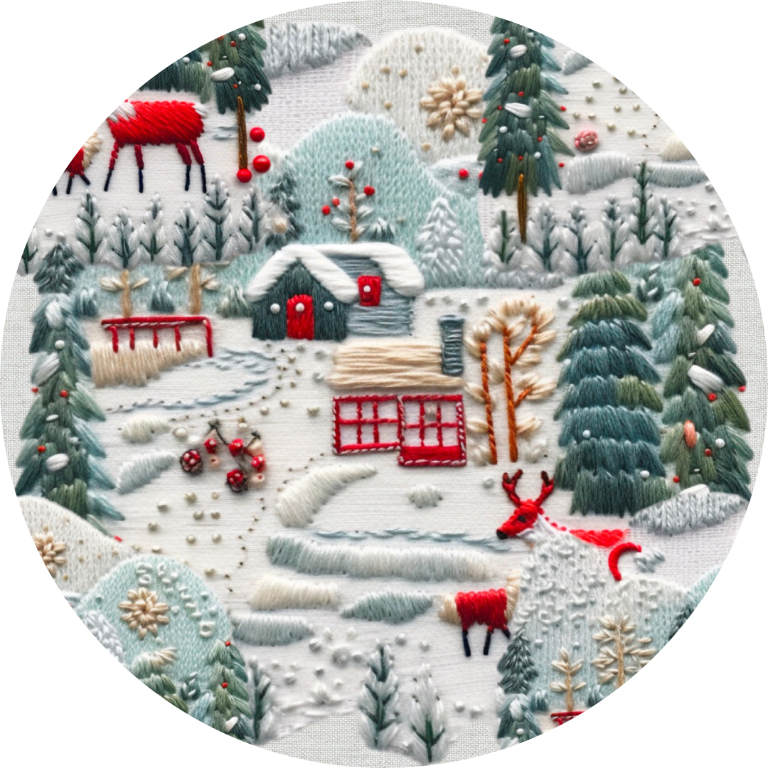 Winter Wonderland Bamboo Viscose Two Piece Set