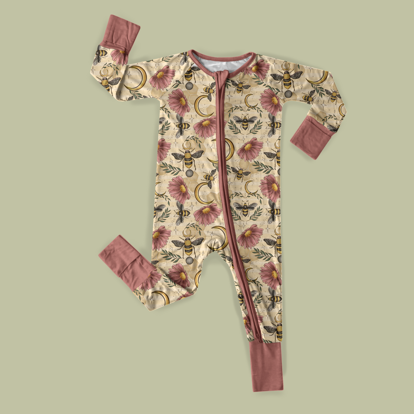 Bee & Bloom Zip