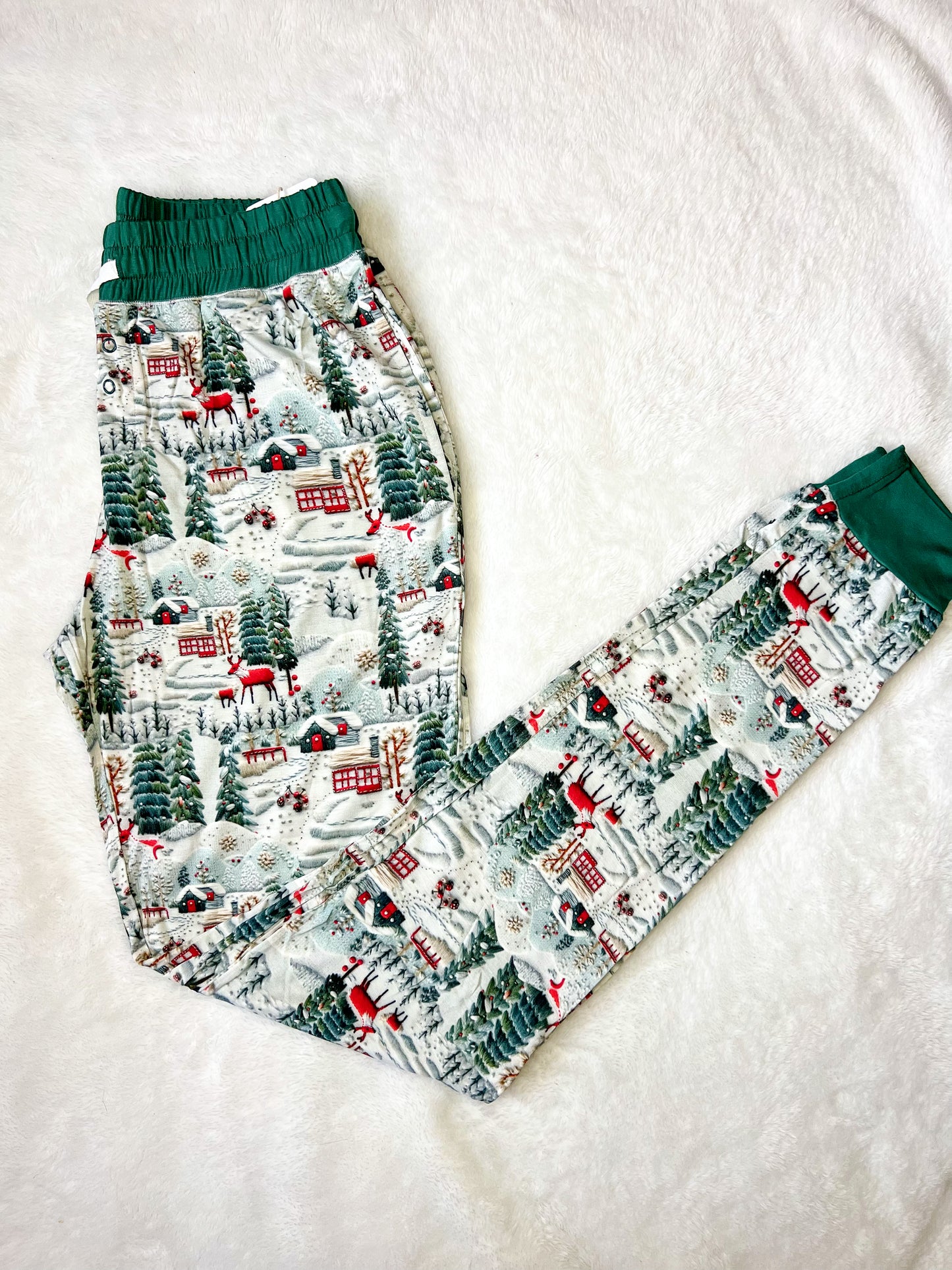 Winter Wonderland Adult Joggers