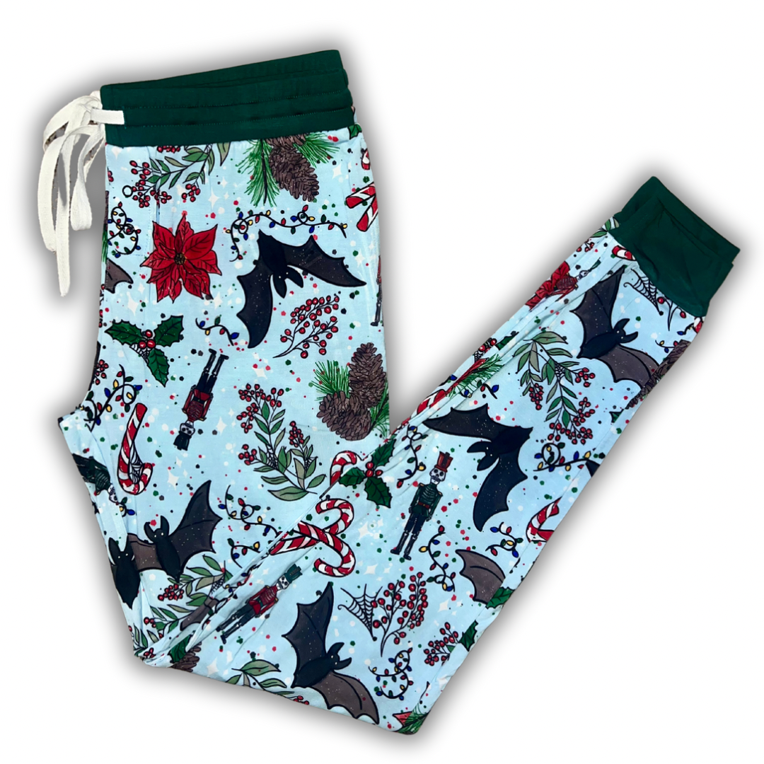 Batty Holiday Adult Joggers