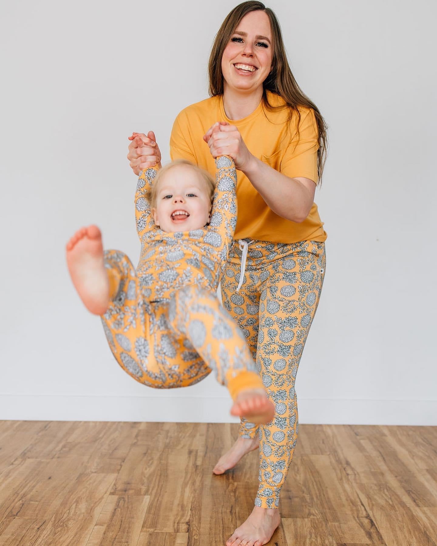 Sunwashed Floral Adult Jogger Pajama Pants