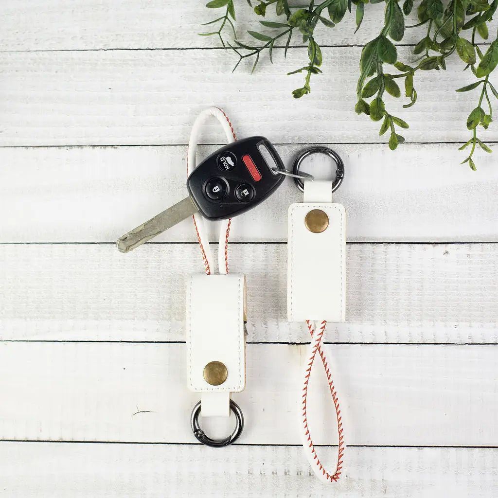 Key Chain with Micro USB Charging Cable