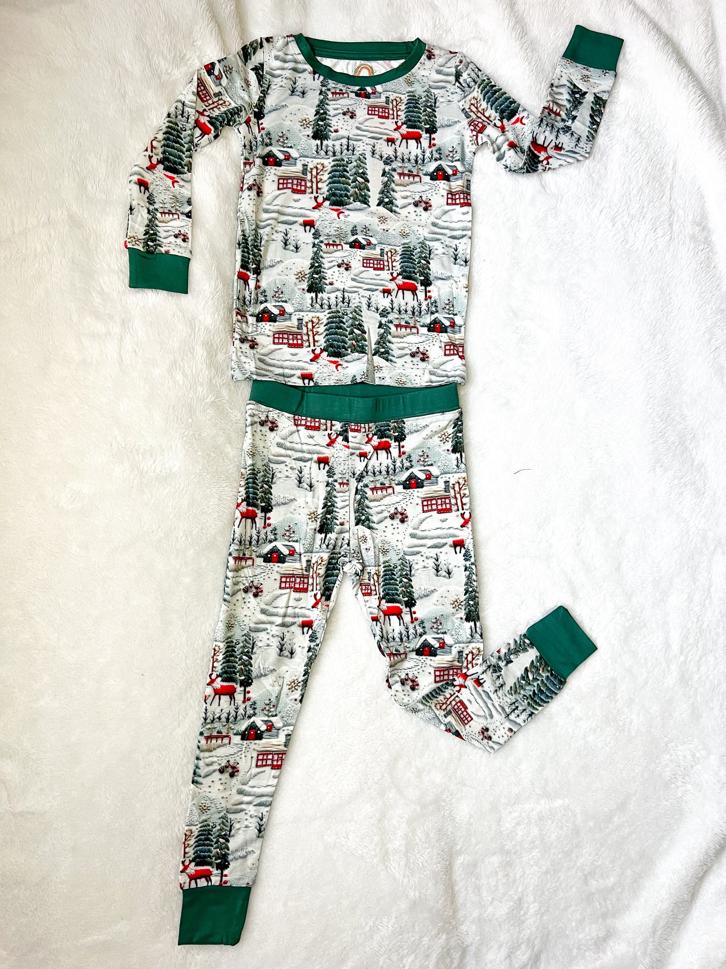 Winter Wonderland Bamboo Viscose Two Piece Set