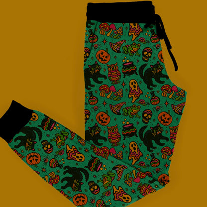Trippy Halloween Adult Joggers