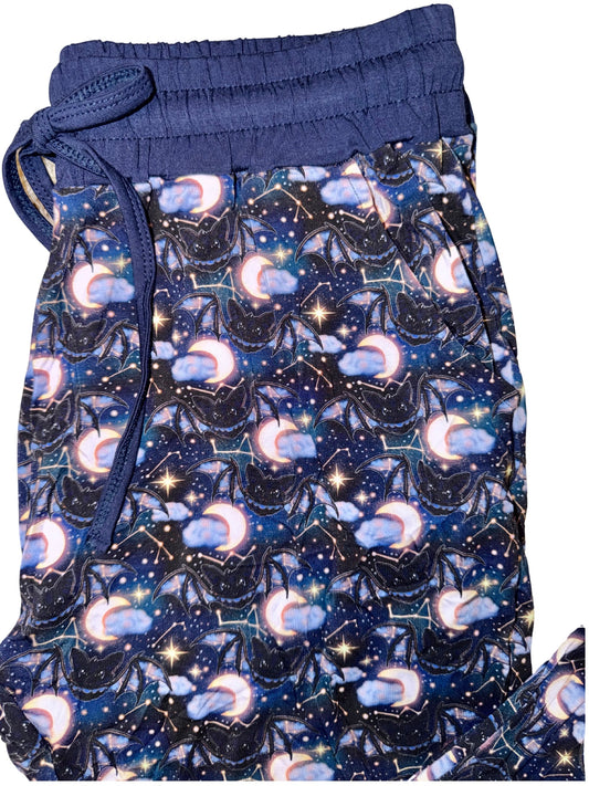 Bedtime Bats Adult Joggers
