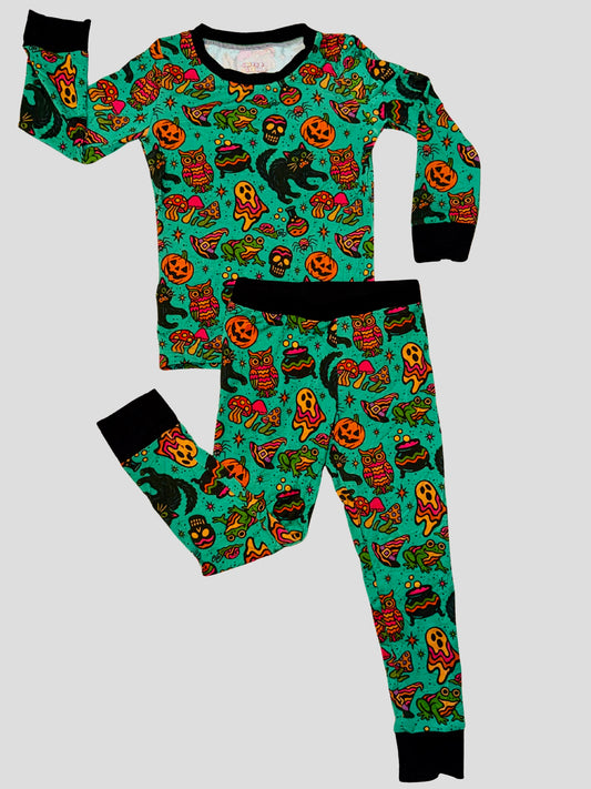 Trippy Halloween Two Piece Set