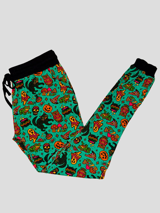 Trippy Halloween Adult Joggers