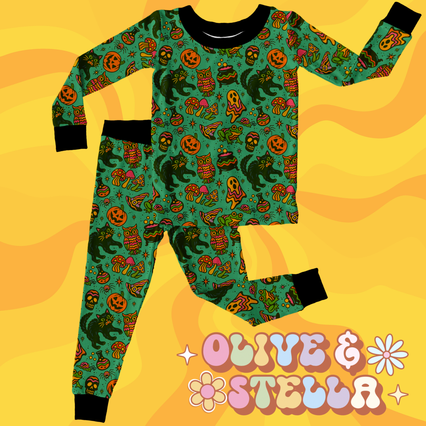 Trippy Halloween Two Piece Set