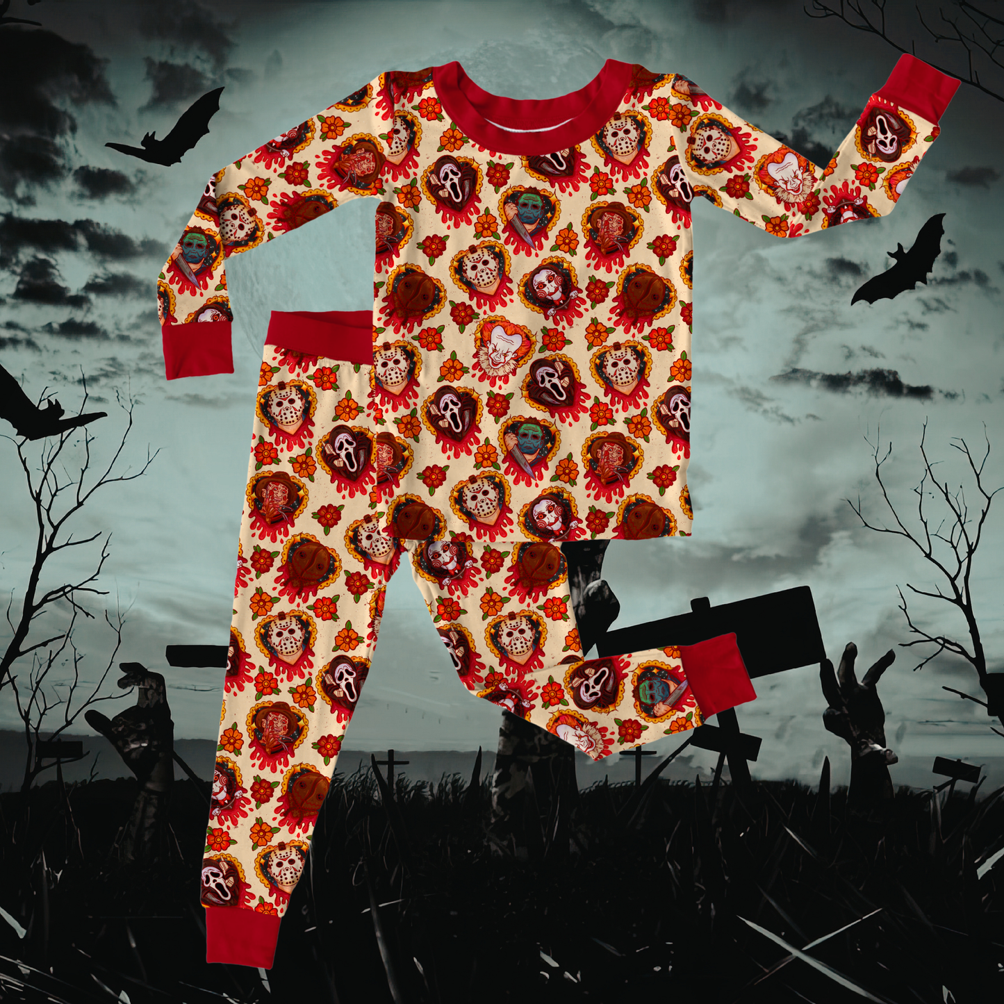 Tattoo Horror Two Piece Set