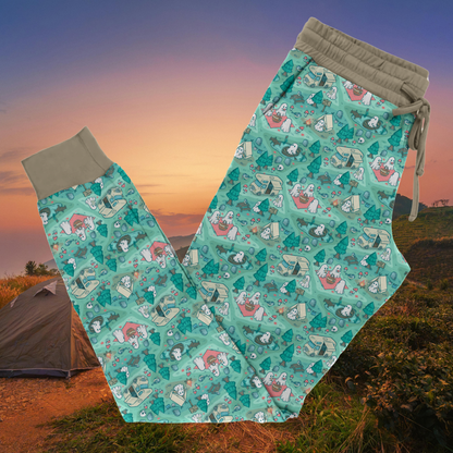 Ghost Campers Adult Joggers